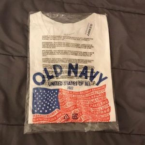 Old Navy - 2022 American Flag T Shirt